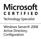 Logo: Microsoft Certified Technology Specialist