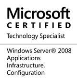 Logo: Microsoft Certified Technology Specialist